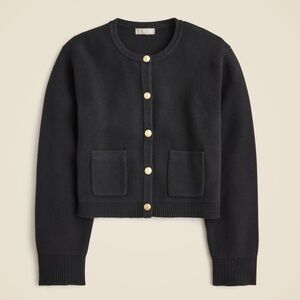 J. Crew Relaxed Emilie sweater lady jacket